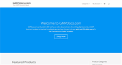 Desktop Screenshot of gmpdocs.com